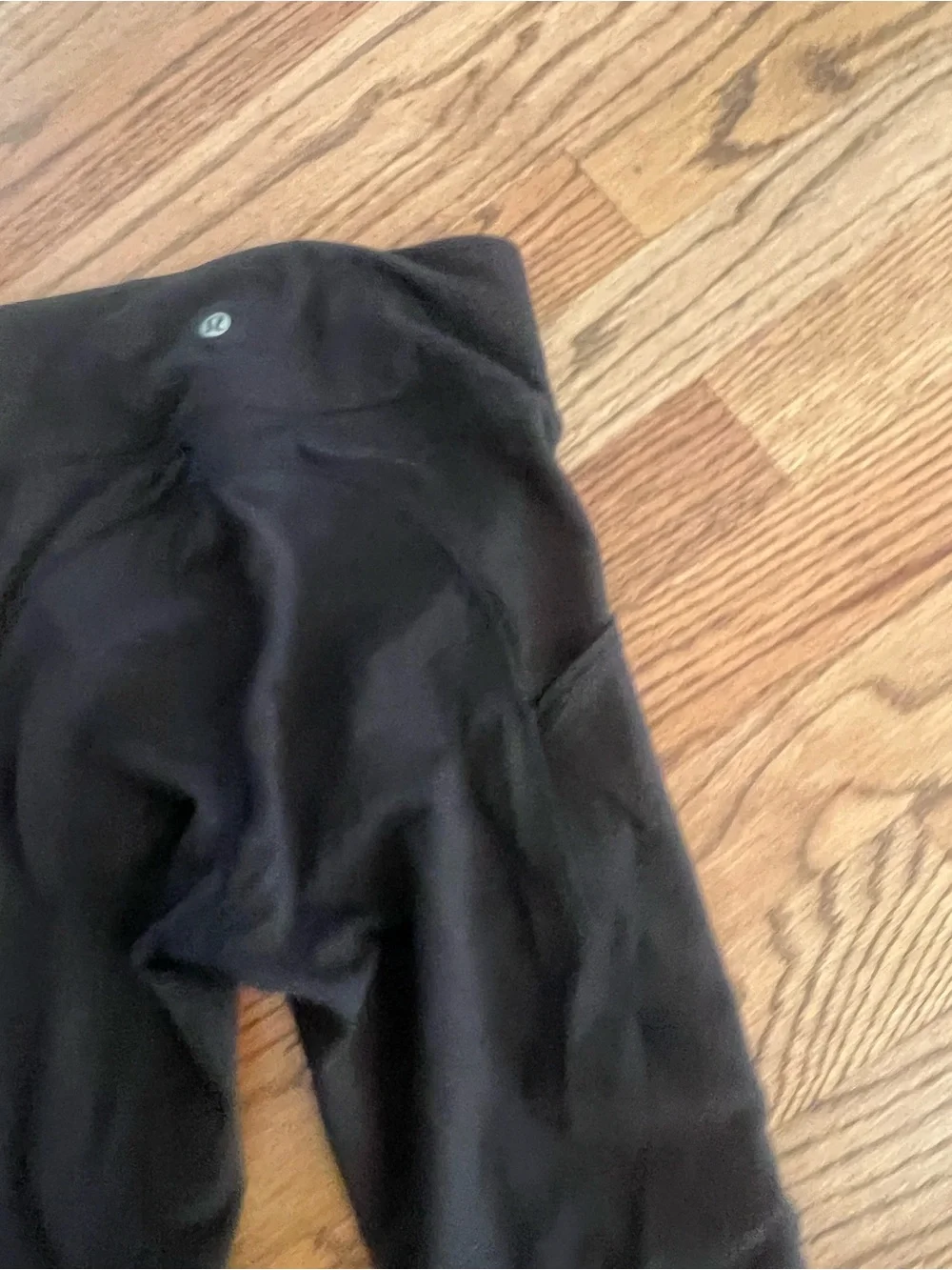 lululemon athletica Black High-Rise Leggings with Side Pockets